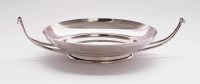 Lot 72 - An Edwardian silver replica dish