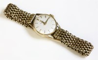 Lot 418 - A ladies' cased 9ct gold Omega mechanical watch