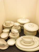 Lot 362 - A Royal Doulton Berkshire pattern dinner service
