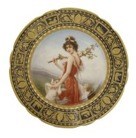 Lot 55 - A Vienna Plate