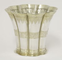 Lot 47 - A Danish parcel gilt historismus cup