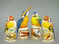 Lot 195 - Four Royal Worcester 'Connoisseur Collection' snuffers