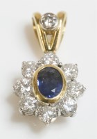 Lot 447 - A two colour gold