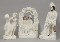 Lot 1061 - (WH) A Staffordshire figure of 'The 'Lion Slayer'