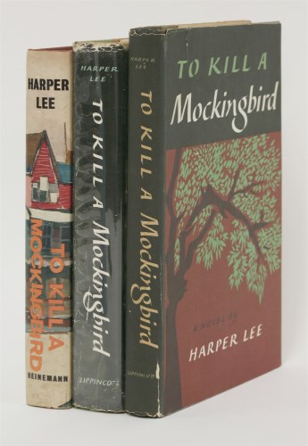 Lot 134 - HARPER LEE:
1.  To Kill A Mockingbird.  Lippincott