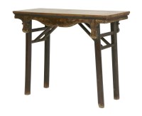Lot 375 - A small portable Folding Table