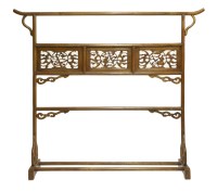 Lot 377 - A Hardwood Garment Rack (Yijia)