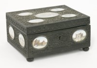 Lot 71 - An Anglo-Indian ebony box