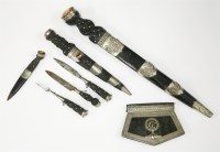 Lot 242 - A Scottish dirk