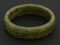Lot 160 - A jade Bangle