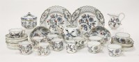 Lot 52 - A Meissen part Tea Service