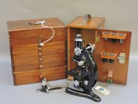 Lot 295 - A dental cabinet with contents