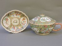Lot 309 - A 19th century Chinese famille rose covered pot