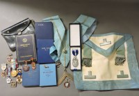 Lot 193 - Ten Masonic medals