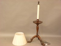 Lot 773 - A 19th century and later mahogany lamp table