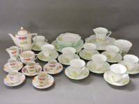 Lot 418 - A Grafton china 1930s teaset