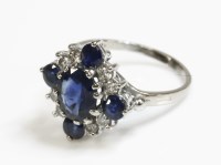 Lot 445 - An 18ct white gold
