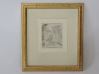 Lot 554 - Charles Samuel Keene (1823-1891)
A GIRL CARRYING A BASKET AND A PIG
Brown ink
12.5 x 10cm