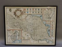 Lot 582 - A map of The North and East Ridings of Yorkshire