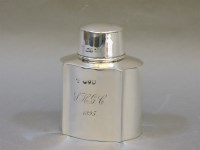 Lot 219 - A Victorian silver tea caddy