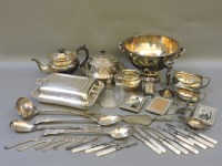 Lot 419 - A silver candlestick