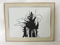 Lot 550 - David Carr (1915-1965)
MONOCHROME ABSTRACT FORM
Oil on board
91 x 121cm