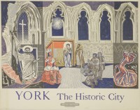 Lot 327 - Edward Bawden RA (1903-1989)
YORK THE HISTORIC CITY - SCENES FROM YORK MYSTERY PLAYS
A British Railways poster