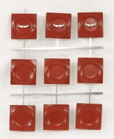 Lot 471 - An Italian wall mounted coat rack