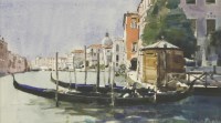 Lot 353 - David Sawyer (b.1961)
'GONDOLA'S SAN GEREMIA'
Signed l.r.