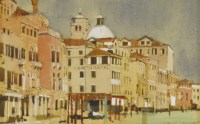 Lot 355 - David Sawyer (b.1961)
'VIEW FROM THE GRAND CANAL