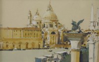 Lot 356 - David Sawyer (b.1961)
'VIEW FROM THE DOGE'S PALACE'
Signed l.r.