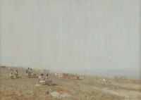 Lot 358 - James Longueville (b.1942)
'SUMMER BEACH