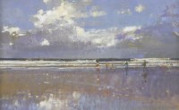 Lot 398 - David Sawyer (b.1961)
'SURFERS AND SWIMMERS
