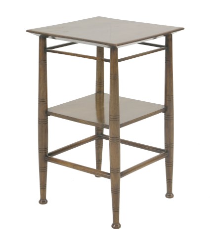 Lot 86 - A walnut side table