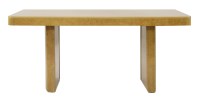 Lot 260 - An Art Deco bird's-eye maple dining table