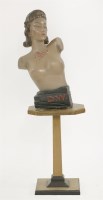 Lot 271 - A 'Ravi' plaster brassiere advertising bust