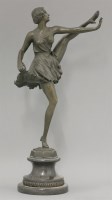 Lot 273 - An Art Deco spelter figure