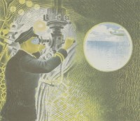 Lot 302 - Eric Ravilious (1903-1942)
SUBMARINE COMMANDER LOOKING THROUGH A PERISCOPE