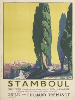Lot 309 - Rene H Pesle (20th century)
'STAMBOUL'
Advertising poster for a musical production by Edouard Tremisot
121 x 80cm

*Artist's Resale Right may apply to this lot.