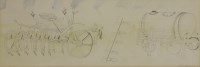Lot 381 - Mary Newcomb (1922-2008)
'FARM MACHINERY (RANSOMES)'
Signed l.r.