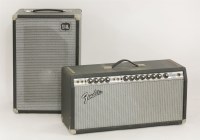 Lot 523 - A fender 300 watt 'Dual Showman Reverb' amplifier