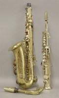 Lot 519 - A brass Selmer Alto saxophone