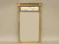 Lot 813 - A Regency pier glass