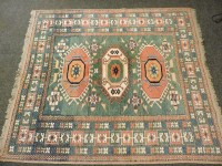 Lot 718 - A Chechen rug