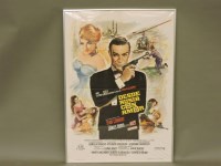 Lot 659 - A Spanish James Bond Desde Rusia Con Amor (From Russia with Love) poster 1974