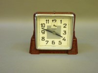 Lot 309 - An Art Deco bakelite alarm clock