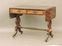 Lot 672 - A Regency mahogany sofa table