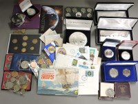 Lot 179 - A quantity of silver proof British and American coins