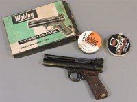 Lot 236 - A Webley premier .22 air pistol