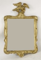 Lot 683A - A gilt wall mirror
